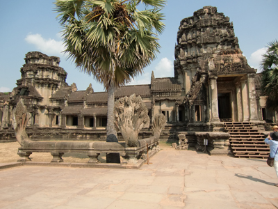 Angkor Wat west,Siem Reap,Cambodia,2-16-4-2