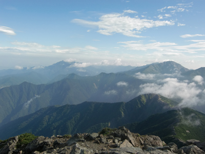 Photo1-Mt.senjyo 30°View from Shiomidake-East peak