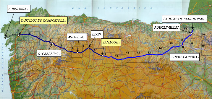 route of camino