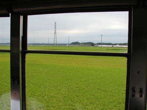 『かしてつ祭り』車窓から見える風景。