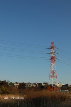 鉄塔のある風景