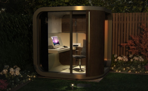 ガーデンオフィス「OfficePOD」組み立て式ポッド型オフィス こりゃ売れるわ！