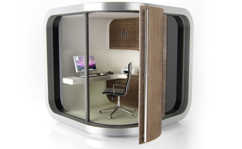 ガーデンオフィス「OfficePOD」組み立て式ポッド型オフィス こりゃ売れるわ！