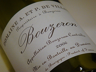 A.et P.de Villaine Bouzeron 2006