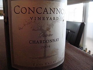 Concannon Vineyard reserve Chardonnay 2004