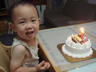 2歳お誕生日