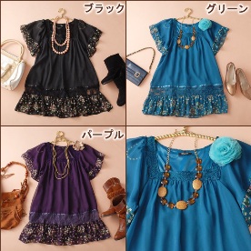 花柄×レース×サテンテープのふんわりシフォンワンピース - コピー.jpg