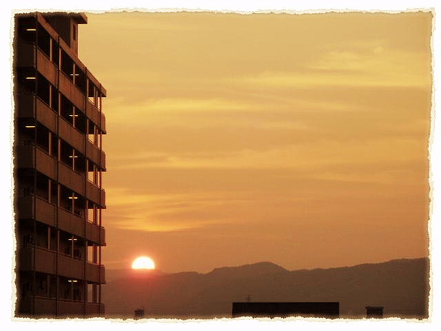 20100726_真っ赤な夕日.JPG