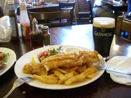 Fish ＆Potato with Irish Beer