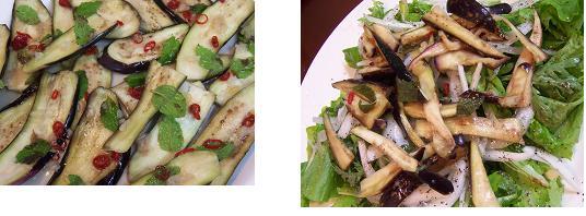 ナスミントマリネ