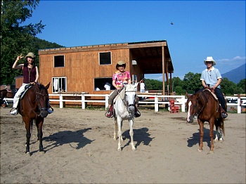 乗馬　ＩＮ　ニセコ