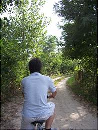 サイクリング途中