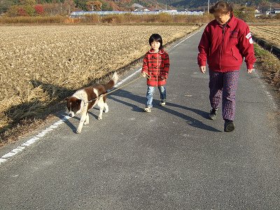 お散歩