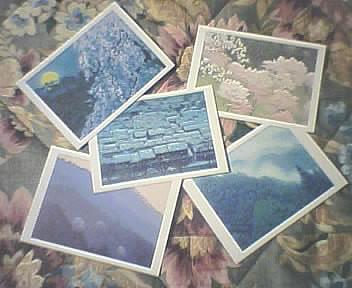 東山魁夷作品の絵葉書