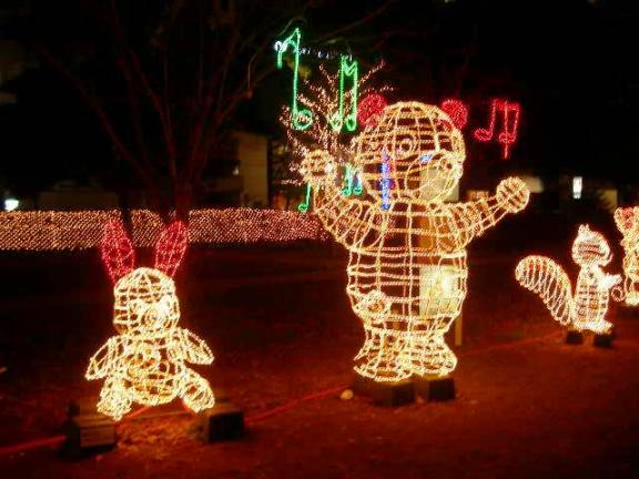 音楽の里のクマ