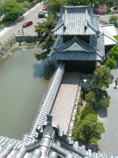 天守から大鞁櫓