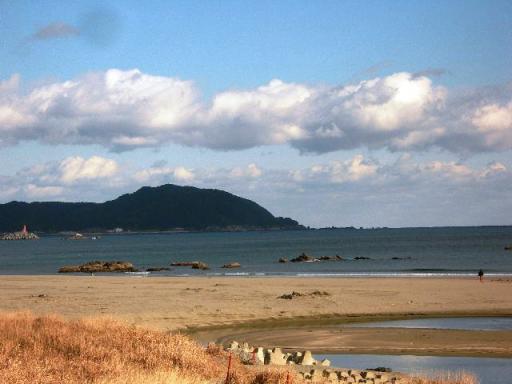 ビオスおおがたの砂浜