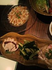 シーフードマリネと３種盛