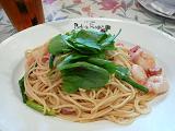 プリプリエビのパスタ