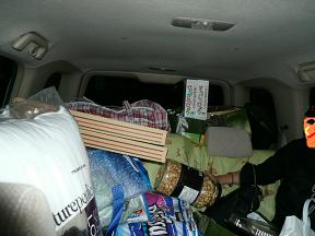 ツタンカーメンが乗ってます。（＾▽＾笑）