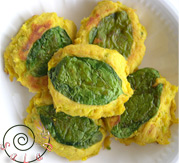 カボチャとツナの落とし焼き