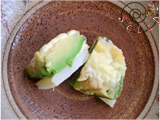 ジャガイモとアボカドのチーズはさみ焼き