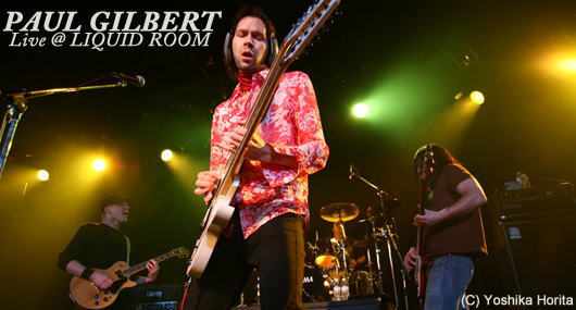 Paul Gilbert @ LIQUID ROOM ebisu