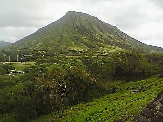 ハナウマあたりの山