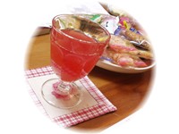 赤毛のアンのいちご水