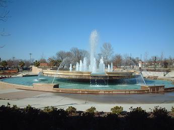 fountain view