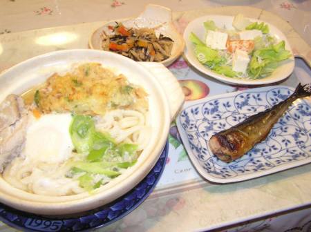 鍋焼きうどん　他