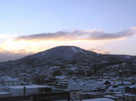 １２／３の夕焼け