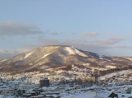 朝の天狗山