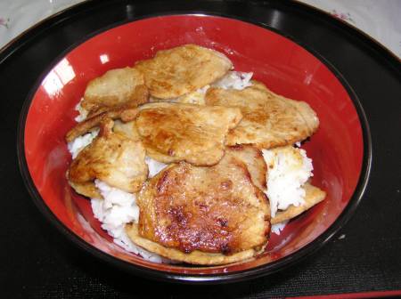 生姜焼き丼