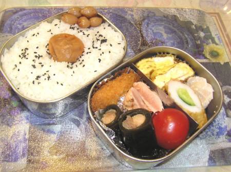 白身魚のフライ弁当