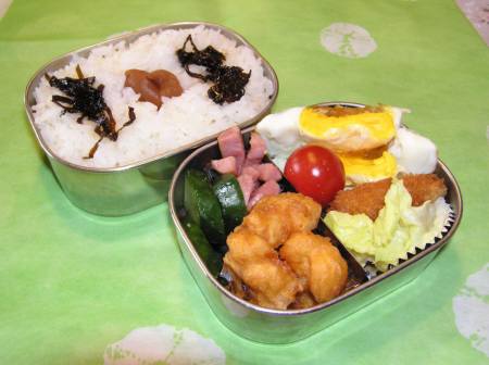 白身魚のフライ弁当