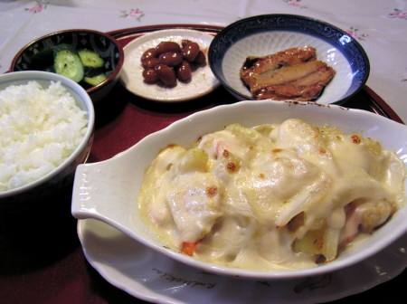 チキンポテトグラタン