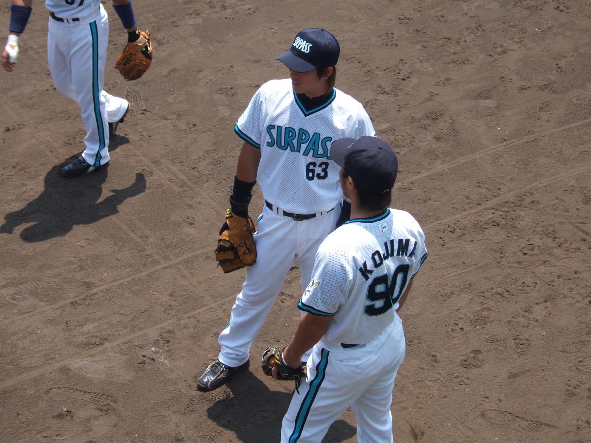 吉良選手と小島選手