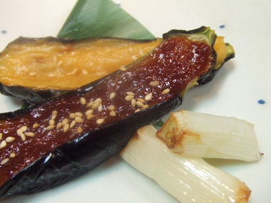 茄子の田楽
