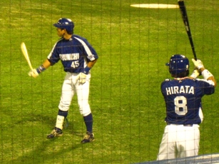 森岡と平田in神宮