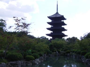京都東寺・五重塔