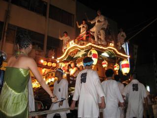 熱海こがし祭り　山車