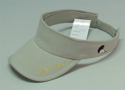 バイザー　グレー