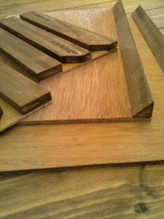 レター端材組み立て