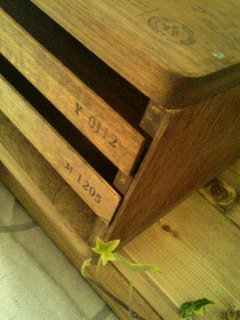 レターケース引き出しナンバー