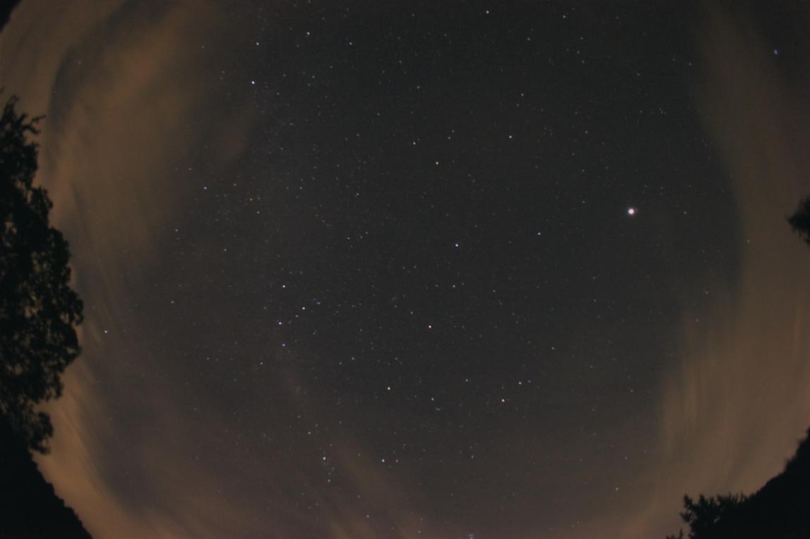 埼玉県民の森の夜空