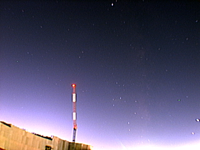 大光害の中で見た天の川