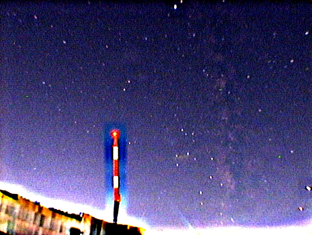 大光害の中で見た天の川