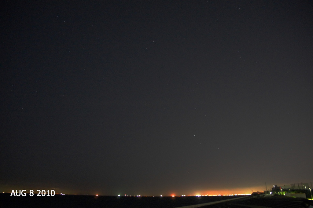 浦安からいて座方向