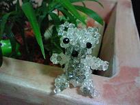 ビーズのしろくま